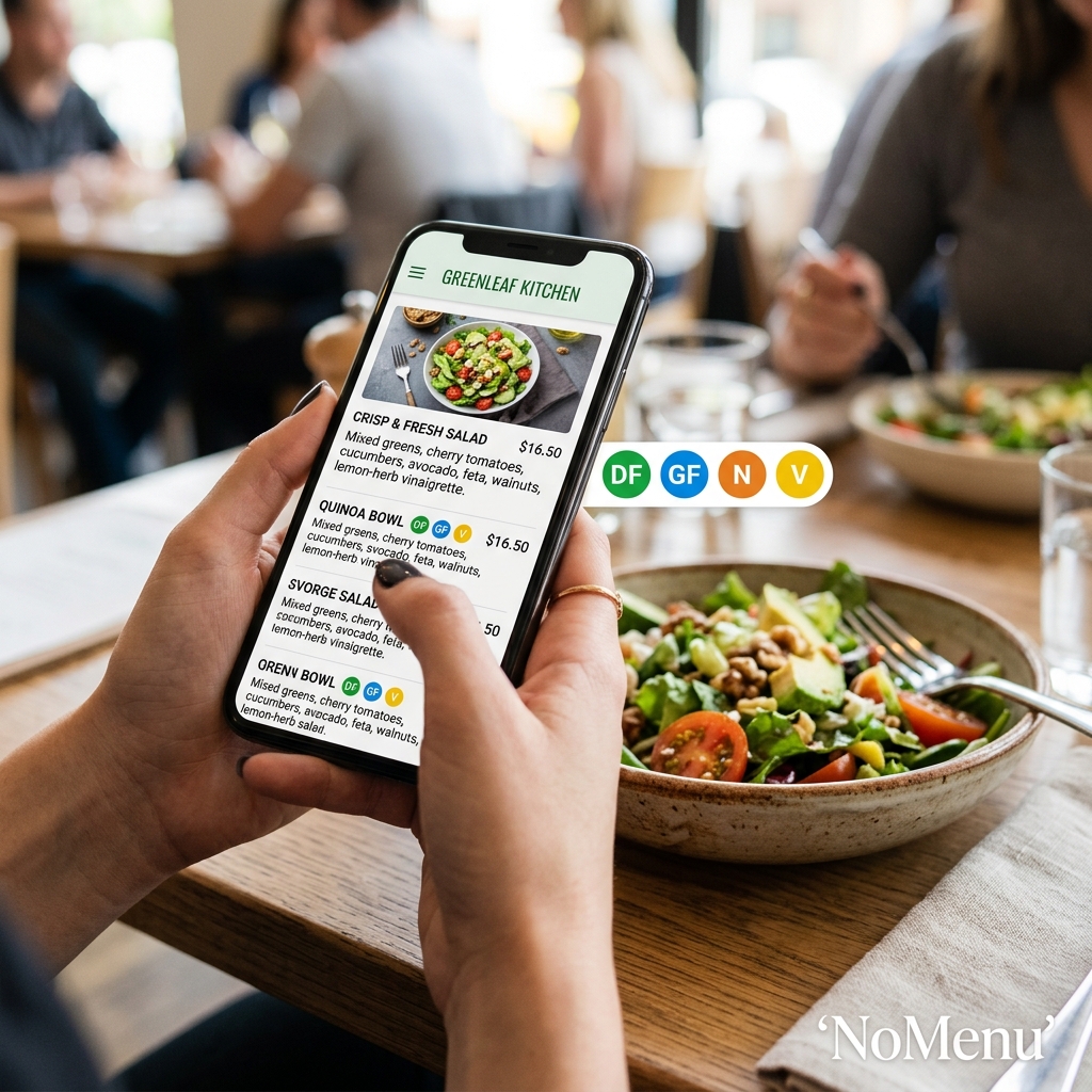 Managing Allergen Requests Safely with Digital Menus